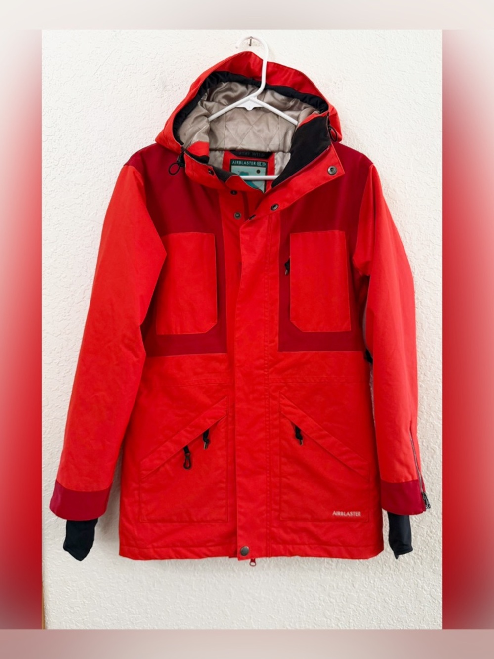 Airblaster Stay Wild Glacier Series 15K / 10K Hooded Winter Parka Jacket - S